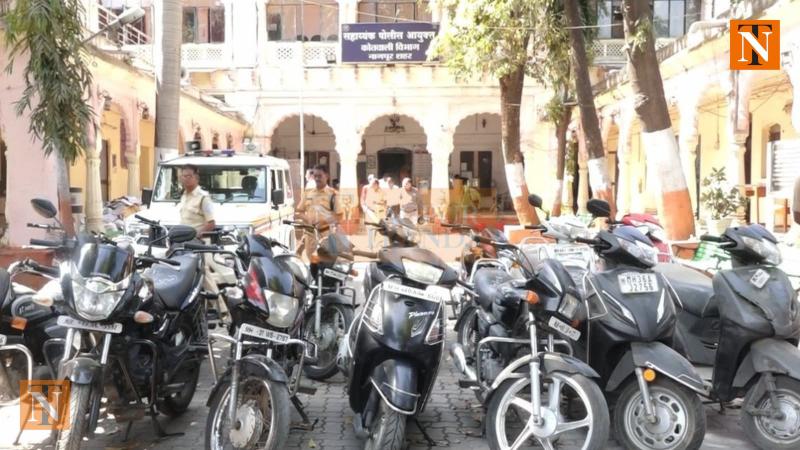 Police Recover 15 Stolen Motorcycles Worth ₹7.8 Lakh, Arrest Accused